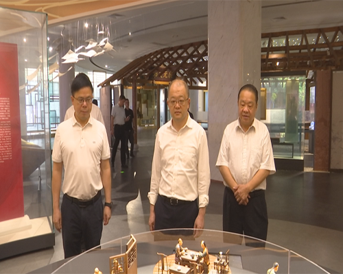 省地方志办调研组来蕉调研 深化方志资源开发利用 以文化赋能乡村全面振兴